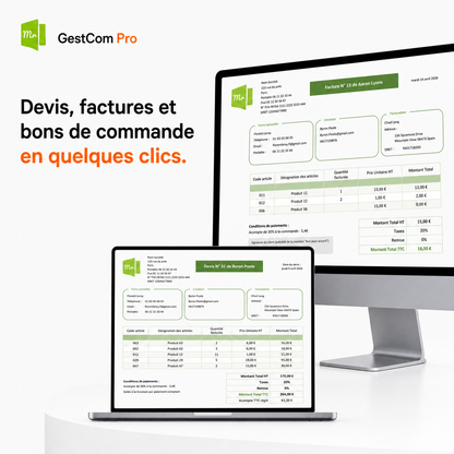 GestCom Pro — Gestion Commerciale