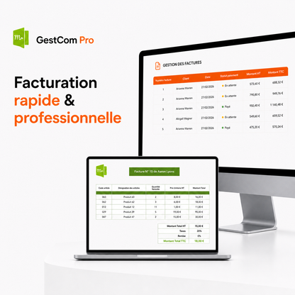 GestCom Pro — Gestion Commerciale
