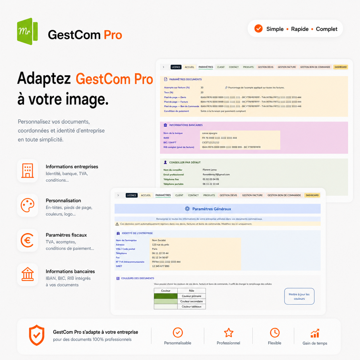 GestCom Pro — Gestion Commerciale