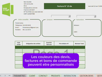 GestCom Pro — Gestion Commerciale