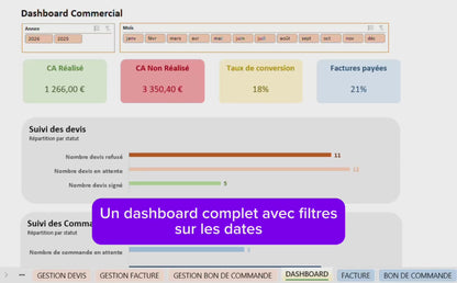 GestCom Pro — Gestion Commerciale